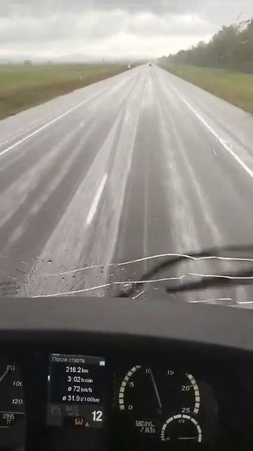 Между Иркутском и Улан-Удэ, мокрый снег ❄ 09.09.2023г. смотреть онлайн
