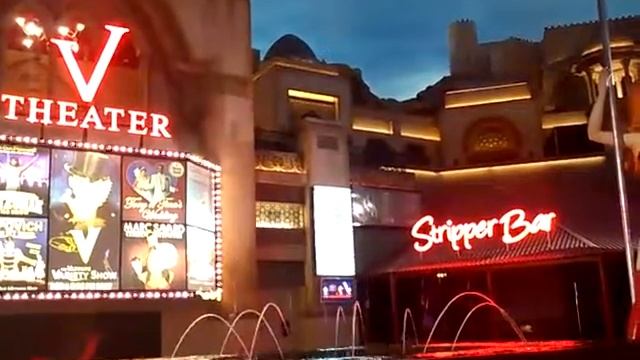 Поющие фонтаны в Лас Вегас , Bellagio Fountain show смотреть онлайн