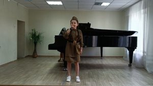 Варсегова Анастасия Муз и сл.А. Церпята « Играют мальчики в войну»