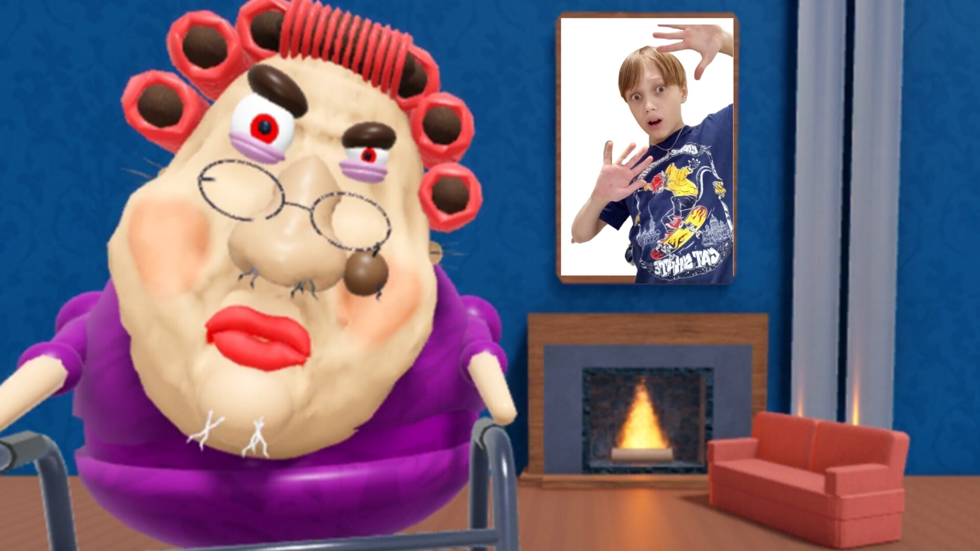 побег от злой бабушки с Макс play в роблокс! смотреть онлайн