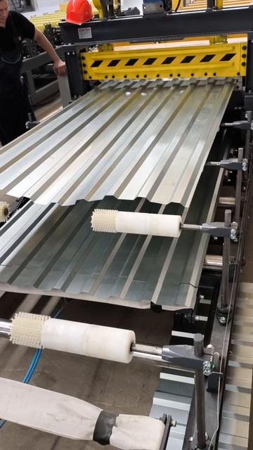 Наладка и запуск линии проката профнастила МП20 смотреть онлайн