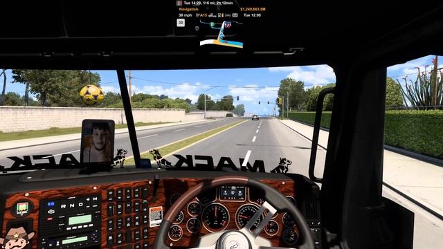 ATS mack superliner,coast to coast map 1.46 смотреть онлайн