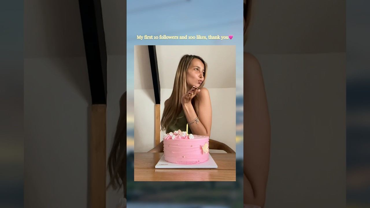 мои первые 10 подписчиков и 100 лайков, спасибо #travelvlog #vlog #blogger #cake