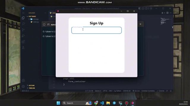 Создаём простую графическую форму за 5 минут – Python Flet