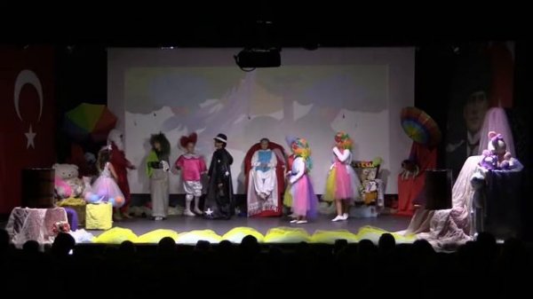 МОЯ ВООБРАЗИЛИЯ. отчетный спектакль средней группы театральной студии Отражения. Кемер. Турция
