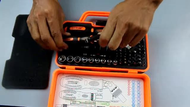 ชุดไขควง69 in 1 มาพร้อมกล่องอย่างดี 69 in1 tools Set Anti-wrestling toolbox смотреть онлайн