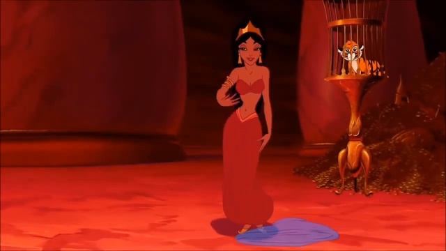 Aladdin   Jasmine Kisses Jafar HD