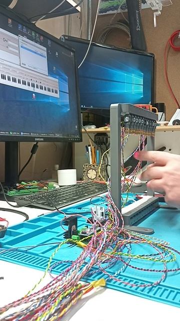 Лазерная арфа