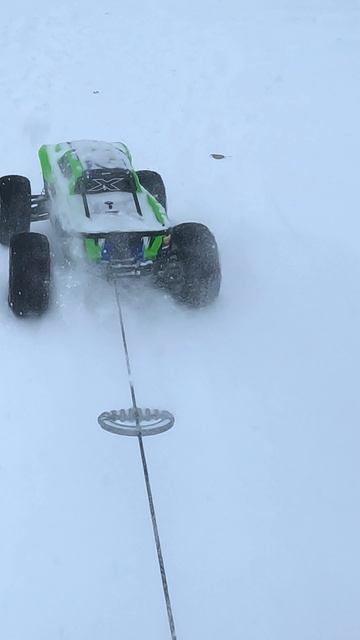 RC car + Sled + Byba. (Traxxas Xmaxx)