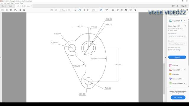Solidworks Exercise E#004 for Beginners in Hindi смотреть онлайн