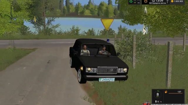 Заниженный ВАЗ 2107 смотреть онлайн