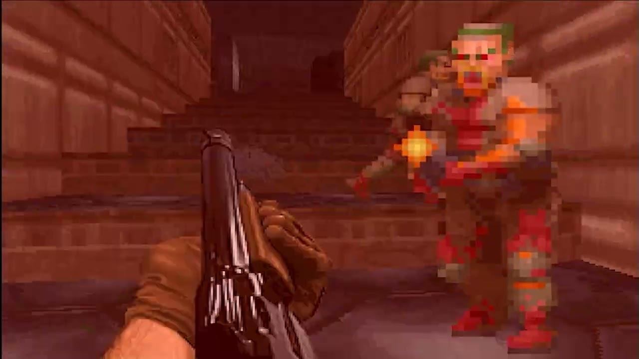 Doom (Walkthrough) - Episode 1: Knee-Deep in the Dead | Map 2: Nuclear Plant