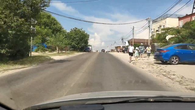 Дорога от Витязево до ЖД вокзала Анапы и обзор самого вокзала! смотреть онлайн