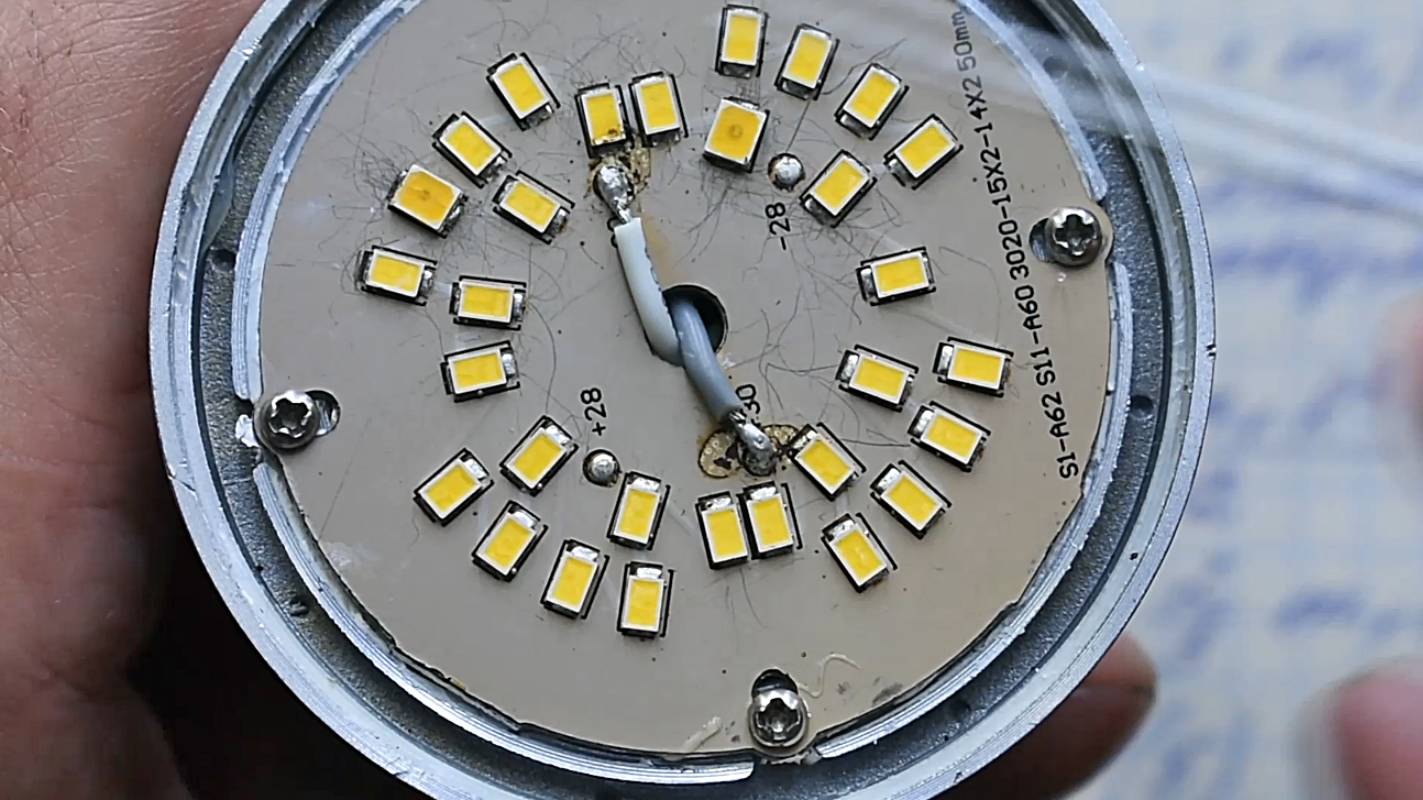 Ремонт 2 нестандартных LED ламп