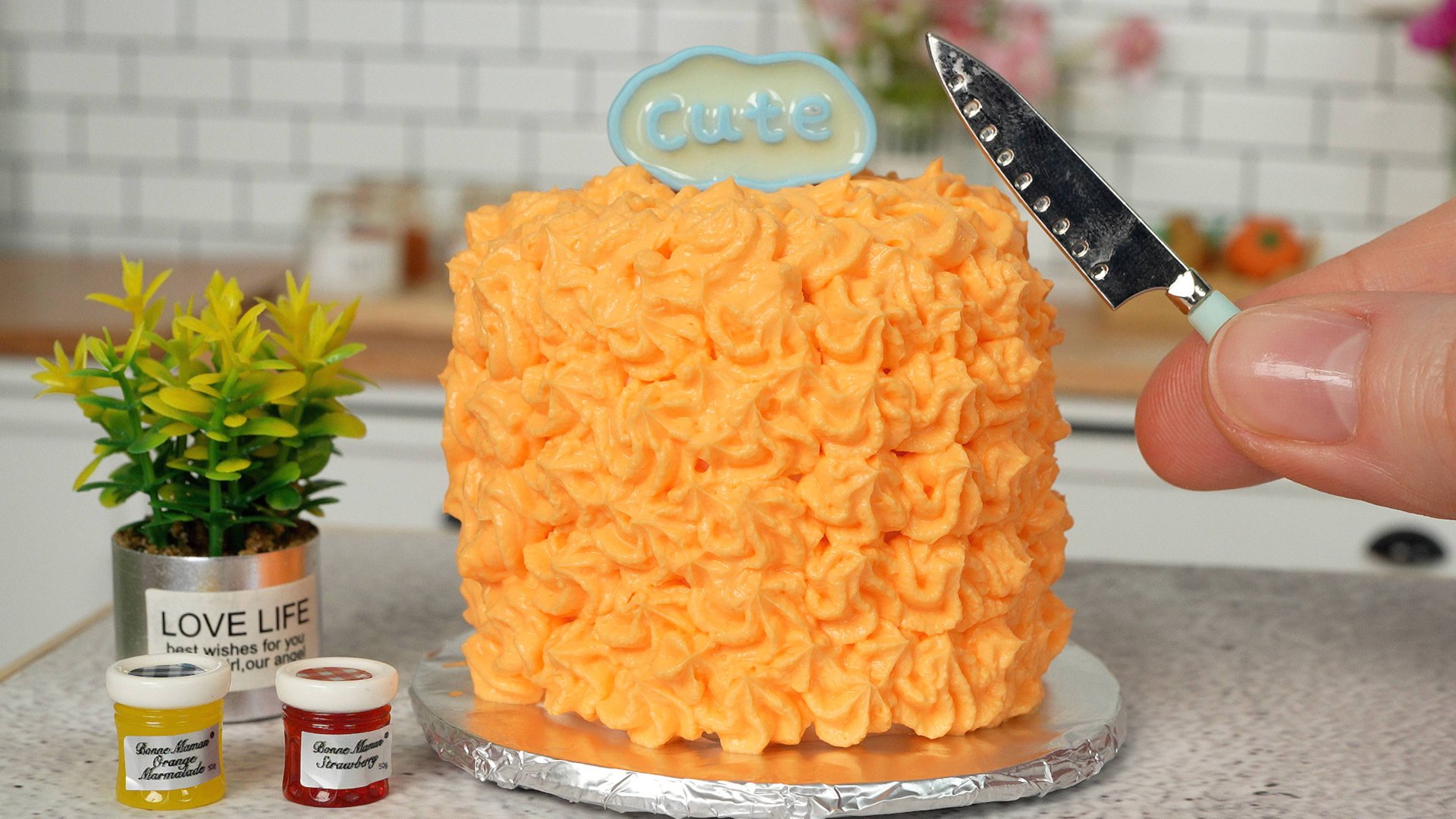 Готовлю Мини Торт с Манго 🥭😋 Восхитительный Летний Мини Торт 🤩 Мини Кухня смотреть онлайн