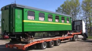 УЖД: Узкоколейный вагон-столовая ВС1-588 / Narrow gauge caffeteria-car VS1-588