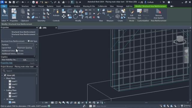 2.10. Арматурные стержни в несущей стене смотреть онлайн