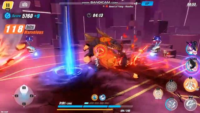 32k with Memento Yae Sakura and Bronie against Huodou | Honkai Impact 3rd смотреть онлайн