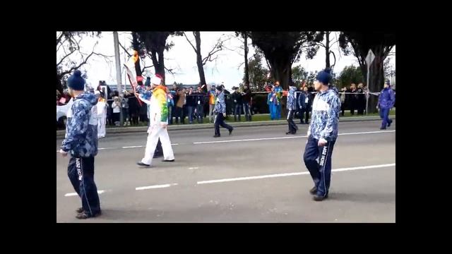 Адлер встретил Олимпийский огонь смотреть онлайн