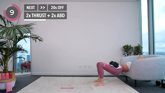 BEST EXERCISE TO GROW A BOOTY - INTENSE HIP THRUST Challenge, At Home + Weights & Band смотреть онлайн