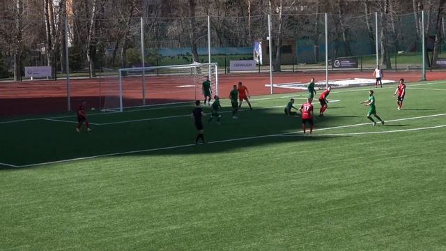 Хайлайты матча Чемпионата Москвы среди ЛФК "Аврора"-"Зеленоград" 20.04 2022 смотреть онлайн
