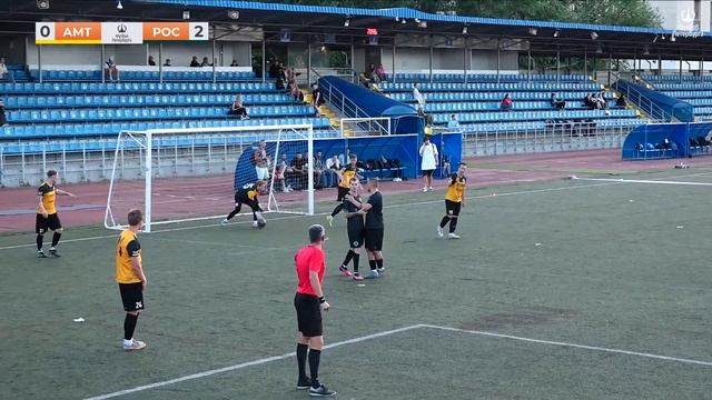 Чемпионат СПб по футболу 8х8 | 6 тур | Амтел - РосОхрана 2:2 смотреть онлайн
