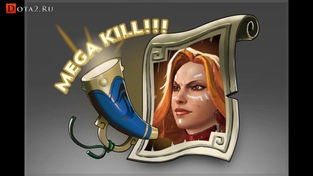 Lina Mega Kill Announcer - Комментатор мега убийств Lina смотреть онлайн