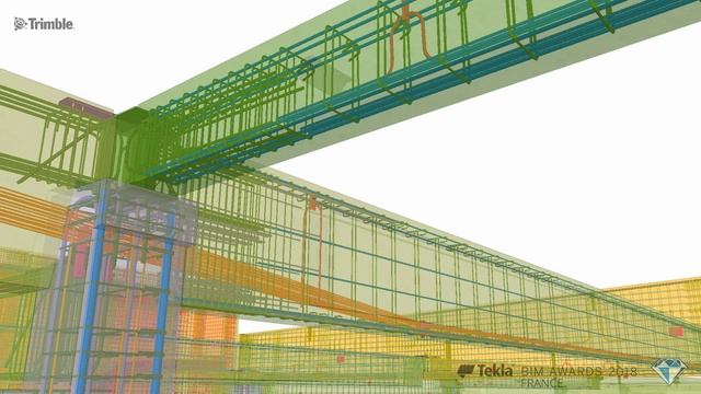 Tekla France BIM Awards 2018 - GA SMART BUILDING : Plateforme Logistrielle смотреть онлайн