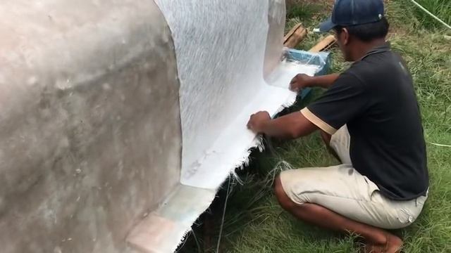 Tutorial pencetakan perahu fiber | cara membuat jukung fiber untuk pemula смотреть онлайн