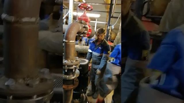 Проверка на давление, сварка. Юрий контролирует процесс надёжно! смотреть онлайн