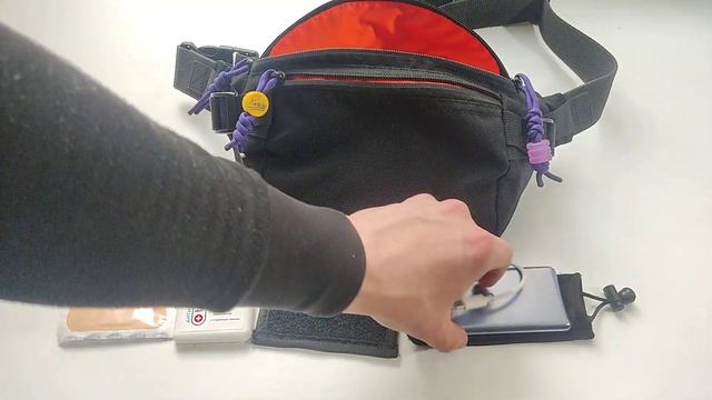 Dyag Nylon Hip Bag M. EDC kit. Нейлоновая поясная сумка Дяг и еë повседневное содержимое. смотреть онлайн