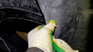 очередная трещина на диске экскаватор-погрузчик bizon 888