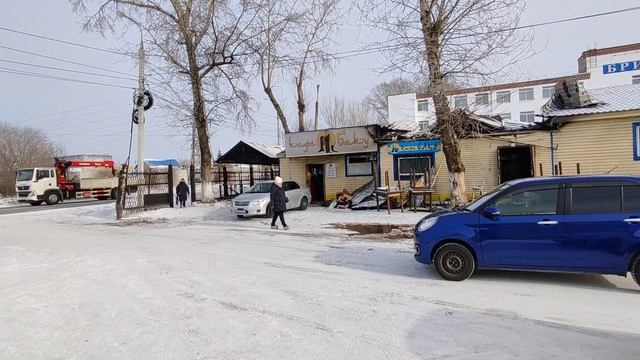 29.01.2024 Кафе "Баку" на ул. Кирова 28в, сгорело ночью(5) смотреть онлайн