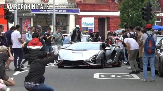 The Expensive Lightning Bolt: $4.85 Million for 1-in-63 Lamborghini Sian |Lamborghini talk Episode смотреть онлайн