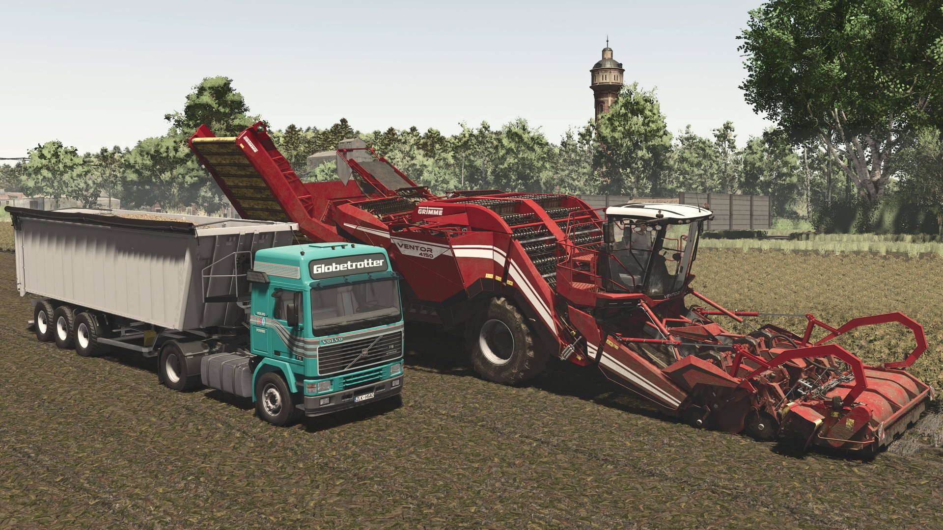 Farming Simulator 25 / Карта Zielonka / Уборка картофеля Grimme Ventor 4150 смотреть онлайн