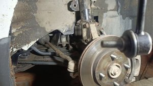 Замена стойки стабилизатора Дэу Джентра правая сторона