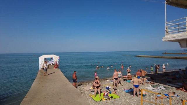 #ДИВНОМОРСКОЕ 🌞ЗДРАСТВУЙ МОРЕ 😊ВОДА 24🏖 #черноеморе #дивноморск смотреть онлайн