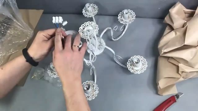 Подвесная люстра Петрасвет S1170 S1170-6 смотреть онлайн