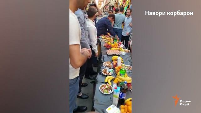 Таджики рынок Садовод отметили праздник смотреть онлайн