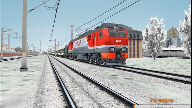 RTRainSIM Неофициальный мультиплеер 19.01.2020 Павловск смотреть онлайн
