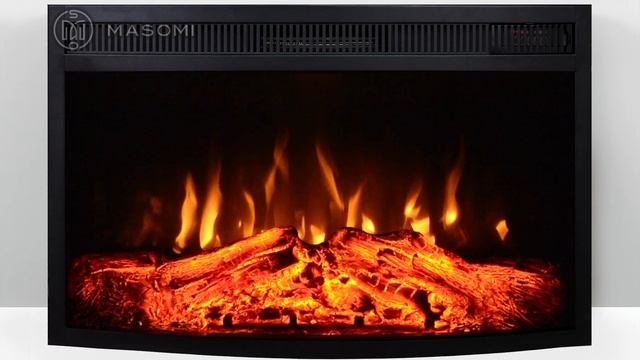 Електрическа камина за вграждане Masomi - Mont Blanc 28" смотреть онлайн
