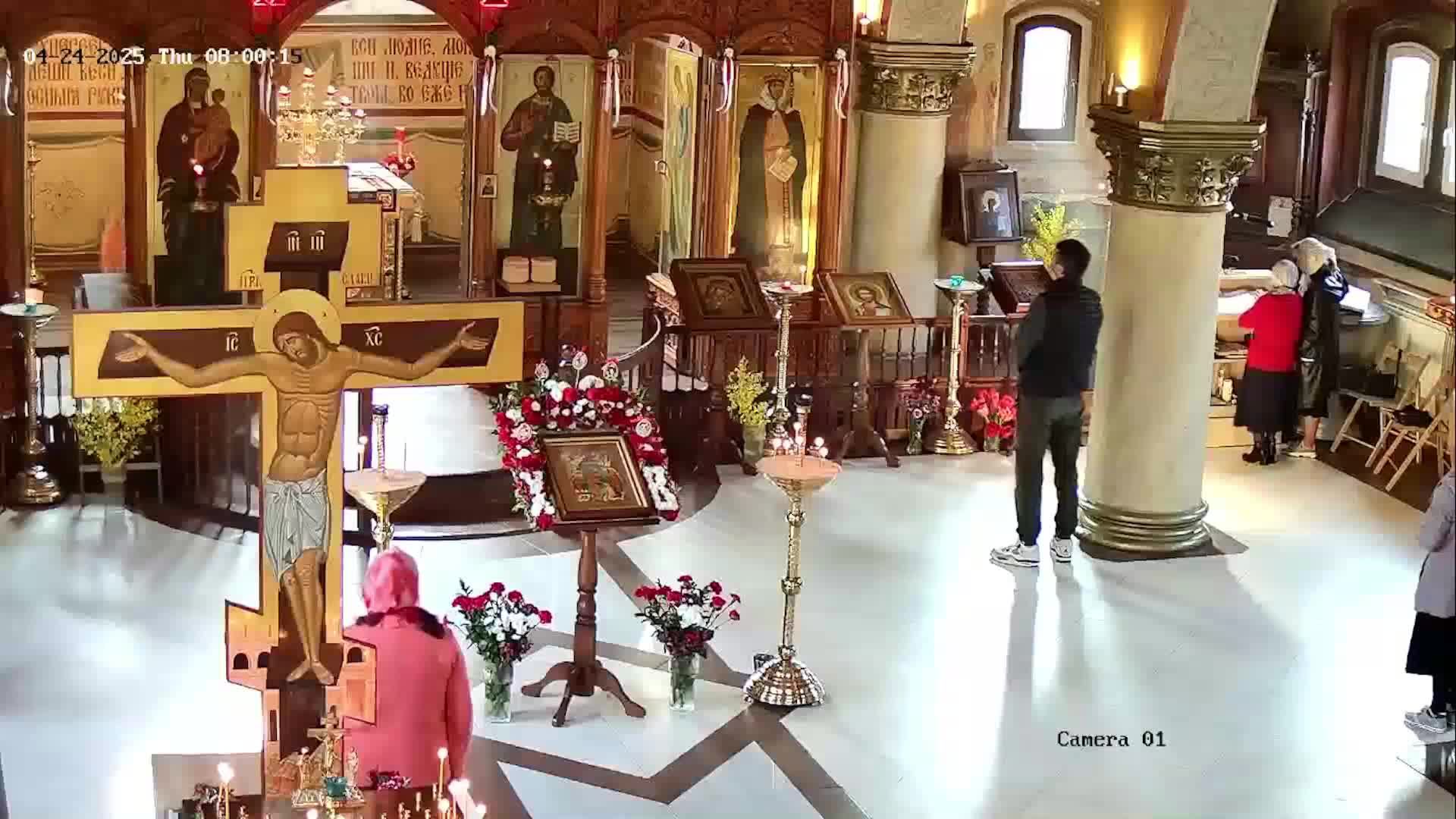 Божественная литургия. 24.04.2025 в 8-00. смотреть онлайн