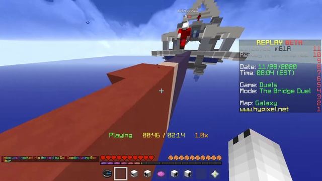 Solo Bridge But I Have a Teammate [Hypixel Bridge Duels] смотреть онлайн