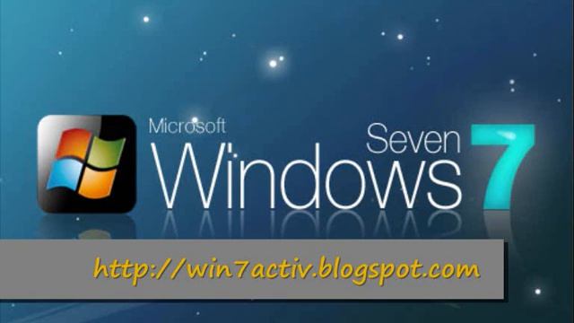 Windows 7 Activation смотреть онлайн