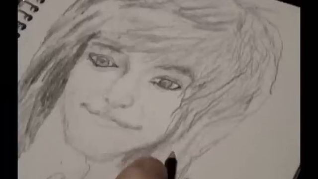 Age 14- My Christina Grimmie Right foot drawing смотреть онлайн
