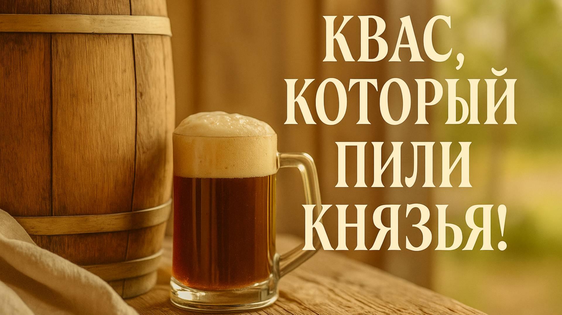 История русского кваса: почему его раньше делали ТАК? / СЕКРЕТ приготовления традиционного кваса! смотреть онлайн