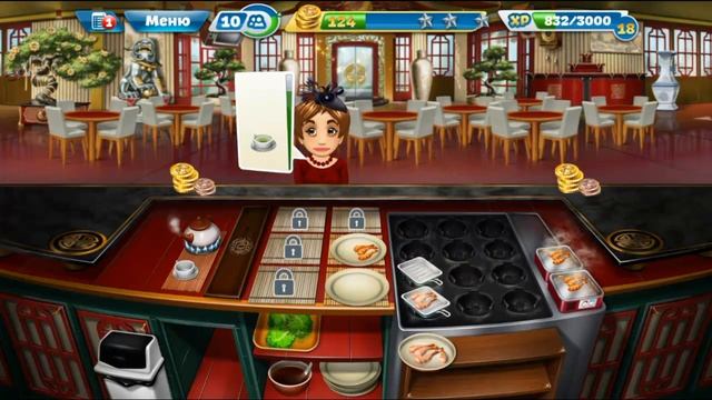 Кухонная Лихорадка Китайский Ресторан (Уровень 3)/ Cooking Fever Chinese Restaurant (Level 3) смотреть онлайн