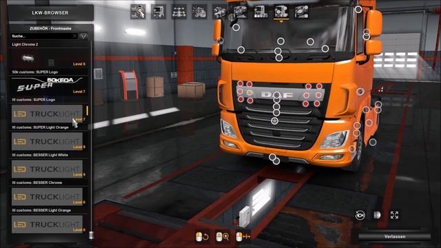 [ETS2 v1.34] LED Trucklight & Accessorys v4.0 смотреть онлайн