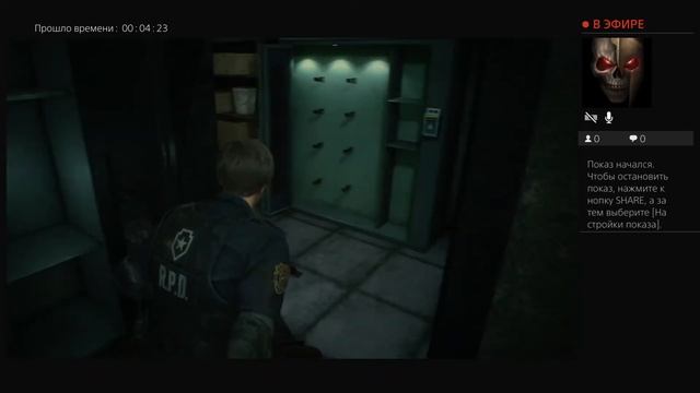 RESIDENT EVIL 2 прохождение за Леона Б. Хардкор ЧАСТЬ 7 смотреть онлайн