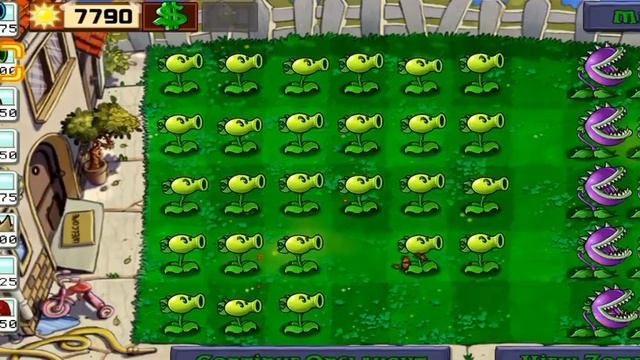 Dr. Zomboss Is Scared of Chomper and run away far from the yards PVZ - Gameplay!!! смотреть онлайн